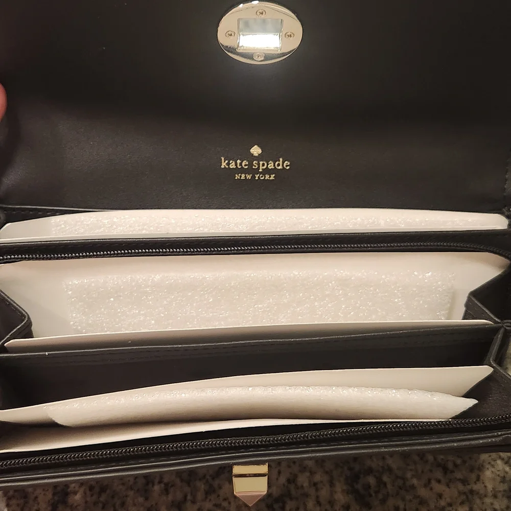 Kate Spade New York Natalia Large Flap Turn-Lock Wallet - Picture 8 of 12